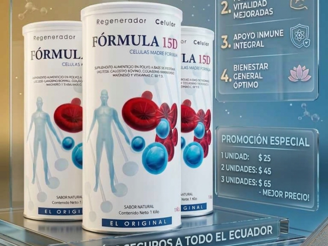 FORMULA 15D FORTE - SUPLEMENTO NUTRICIONAL