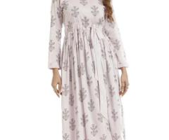 Organic Handmade Women Silk Dress in USA - Kuteera Clothing